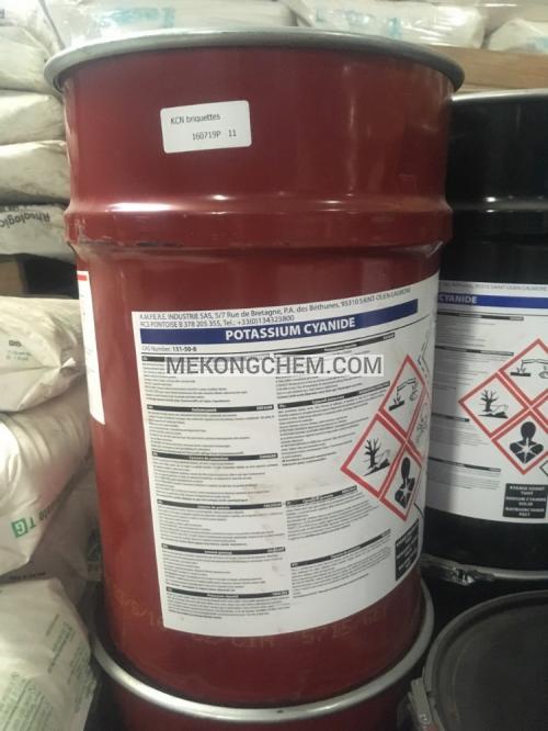 Potasium Cyanide - MEKONG CHEMICALS - Công Ty TNHH Hóa Chất Mê Kông